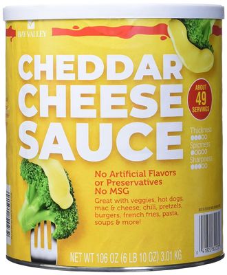 Cheese Sauce, Cheddar, 106 Ounce