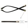 1 Pair Glasses Replacement Temple Arms, Eyeglass Arms Legs Replacement Repair Kit Universal, Double Convex Teeth, Black view 2