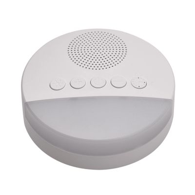Sound Machine, White Music Light Machine White Noise Sound Machine Sleep Sounds with Timer USB Powered White and 20 Soothing Sounds Breath Light for Sleeping Relaxation