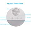 Sound Machine, White Music Light Machine White Noise Sound Machine Sleep Sounds with Timer USB Powered White and 20 Soothing Sounds Breath Light for Sleeping Relaxation view 4
