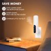 Plug-in Waterless Ultrasonic Essential Oil Diffuser, Diluted Oil Only, 15ml for 30 Days/150 Sq. Ft, Super-Quiet Portable Aromatherapy Diffuser for Small Rooms, Bedroom, Office, Kids Room, Home view 2