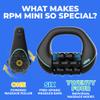 Chirp RPM Mini - Rolling Percussive Massager, Percussive Therapy, Whole Body Relief, Deep Tissue and Muscle Recovery, Percussion Massage, Rechargeable, Hands-Free Base, Powerful, 3-Speed Spin view 4