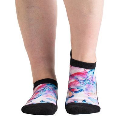 Viasox Diabetic Ankle Socks for Women & Men, Low Cut Non Binding, Seamless Neuropathy Socks