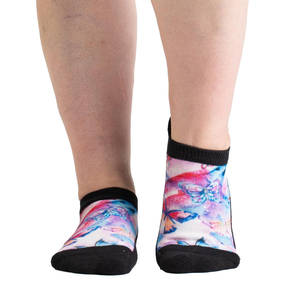 Viasox Diabetic Ankle Socks for Women & Men, Low Cut Non Binding, Seamless Neuropathy Socks