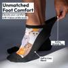 Viasox Diabetic Ankle Socks for Women & Men, Low Cut Non Binding, Seamless Neuropathy Socks view 2