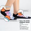 Viasox Diabetic Ankle Socks for Women & Men, Low Cut Non Binding, Seamless Neuropathy Socks view 3