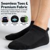 Viasox Diabetic Ankle Socks for Women & Men, Low Cut Non Binding, Seamless Neuropathy Socks view 4
