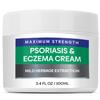 Hermon Psoriasis Eczema Relief Cream: Maximum Strength for Psoriasis Eczema - Relieve Symptom of Resistant Effective for Seborrheic Dermatitis Folliculitis 100m 3.4 Fl Oz (Pack of 1) view 1