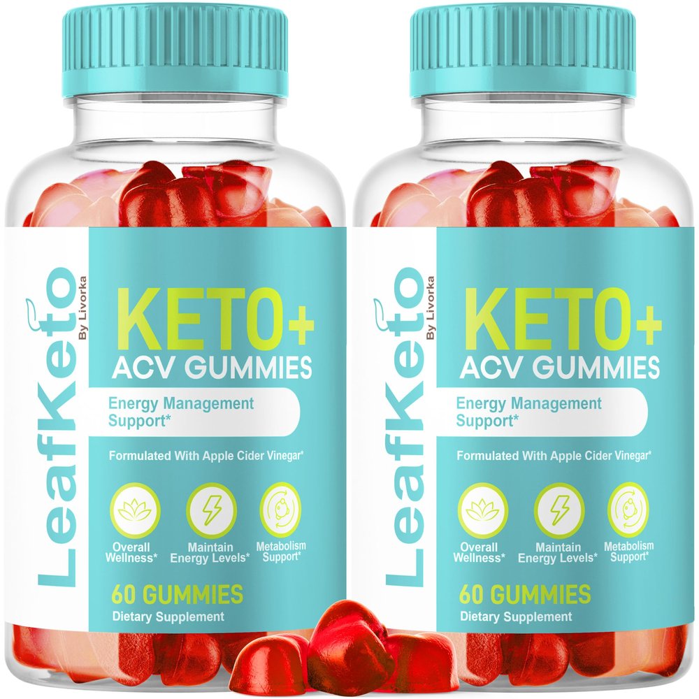 (2 Pack) Leaf Keto ACV Gummies, Leaf Keto Gummies, All Natural LeafKeto Gummies, Leaf Keto Apple Cider Vinegar, Leaf ACV Keto Gomitas, Leaf Keto Plus ACV Gummy Reviews, 120 Gummies for 2 Months
