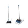 STOBAZA 1set Broom and Dustpan Ergonomic Handle Cleaning Accessories for Home Kitchen Office and Garage Efficient Dust Removal with Standing Upright Dustpan view 4