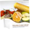 FOMIYES Food-grade Cling Film Wrap for Kitchen Use Roll of Cuttable Plastic Wrap for Food Storage Freezing and Fresh Keeping Essential Household view 2