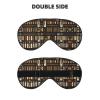 African Mud Cloth Tribal Print Block Out Light Sleeping Eye Mask,Night Blindfold, Breathable Soft Eye Shade Cover Gifts view 2