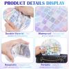 100 Pcs Disco Ball Bags Party Favors 5.9 x 5.9 inches Holographic Resealable Bags Recovery Kit Bachelorette Party for Easter Wedding Birthday Decoration Travel Packaging (Disco Ball) view 4