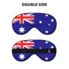 Australian Flag Print Block Out Light Sleeping Eye Mask,Night Blindfold, Breathable Soft Eye Shade Cover Gifts view 2