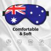 Australian Flag Print Block Out Light Sleeping Eye Mask,Night Blindfold, Breathable Soft Eye Shade Cover Gifts view 3
