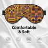 African Weaving Print Block Out Light Sleeping Eye Mask,Night Blindfold, Breathable Soft Eye Shade Cover Gifts view 3