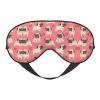 Pug Dog Print Block Out Light Sleeping Eye Mask,Night Blindfold, Breathable Soft Eye Shade Cover Gifts view 1