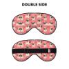 Pug Dog Print Block Out Light Sleeping Eye Mask,Night Blindfold, Breathable Soft Eye Shade Cover Gifts view 2