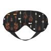 Art Guitar Pattern Print Print Block Out Light Sleeping Eye Mask,Night Blindfold, Breathable Soft Eye Shade Cover Gifts view 1