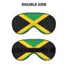 Flag of Jamaica Print Block Out Light Sleeping Eye Mask,Night Blindfold, Breathable Soft Eye Shade Cover Gifts view 2