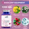4-IN-1 URI POWER COMPLEX 1350mg - 60 day - D Mannose, Cranberry, Hibiscus, and Dandelion Herb - Naturally Cleanse the Bladder and Urinary Tract  Specialized Approach for UTI Avoidance Pack of 2 view 4