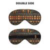 African Classic Weave Print Block Out Light Sleeping Eye Mask,Night Blindfold, Breathable Soft Eye Shade Cover Gifts view 2