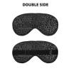 Abstract Science Chemistry Illustration 3D Print Block Out Light Sleeping Eye Mask,Night Blindfold, Breathable Soft Eye Shade Cover Gifts view 2