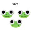 Frog Contact Lens Case, Contact Lens Case Cartoon Frog Shape Contact Lens Holder Cartoon Animal Lens Box 3PCS Frog Shape Contact Lens Box Cartoon Contact Lens Case Animal Lens Case view 4