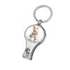 Cute Little Baby Easter Bunny Nail Clippers Toenail Clipper Cutters Easter Eggs with Diamonds and Pearls Professional Nail Trimmer Nail Cuticle Cutter for Women Men view 1