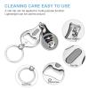 Baby Panda Bear Practicing Yoga Nail Clippers Toenail Clipper Cutters Funny Animal Bodybuilding Cartoon Professional Nail Trimmer Nail Cuticle Cutter for Women Men view 3
