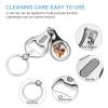 A Highland Cow Baby Sleeping Inside an Easter Basket Nail Clippers Toenail Clipper Cutters Easter Eggs Professional Nail Trimmer Nail Cuticle Cutter for Women Men view 3