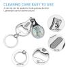 Cute Blue Baby Elephant Nail Clippers Toenail Clipper Cutters Cartoon Professional Nail Trimmer Nail Cuticle Cutter for Women Men view 3