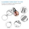 Cute Baby Highland Cow Nail Clippers Toenail Clipper Cutters Holding A Rose Professional Nail Trimmer Nail Cuticle Cutter for Women Men view 3