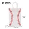 Baseball Gift Bags 12pcs Paper Party Bag with Handle Baseball Pattern Candy Bag Sport Theme Birthday Party Decorations view 2