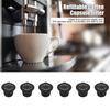 12 Pcs Pod Cafe Save Reusable Coffee Filters, Refillable Coffee Pod Capsules with Lid, Coffee Capsule Filters Baskets Replacement view 2