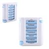 2PCS Pill Organizer, 28 Grid 7 Layers Travel Pill Organizer Medicine Storage Box 7 Day Pill Organizer for Medicine Vitamin Fish Oil