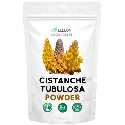 Beleon Goods For Life Cistanche Tubulosa Powder 8 oz - Supplement, Promotes Energy, Cognitive Function, Positive Mood