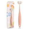 Trueocity Baby Toothbrush 12 Months and Up, Toddler Toothbrush, Extra Soft Toddler Toothbrushes 1-2 2-4, Toothhugger High Efficient 3 Sides,Infant Training Brush, 10,000 Ultra-Soft bristles (Apricot) view 1