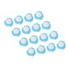 16pcs Toilet Brush Refill Heads, Disposable Water Soluble Cleaner Toilet Brush Refills for Bathroom, Sponge Material view 3