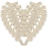 Micomon 50pcs 1-1/2" Mini Satin Ribbon Bows Without Twist Ties for Crafts Gift Wrapping Packing Christmas Decoration (1.5"-Ivory) view 1