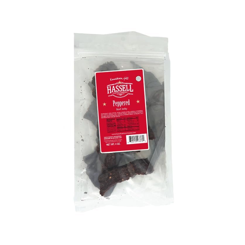 Hassell Cattle Company Wagyu Peppered Jerky