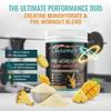 Creatine Monohydrate Powder with Tropical Sunrise Flavor - Premium Pre-Workout for Men & Women to Boost Energy & Stamina - Mass Gainer supplement for Strength, Focus, Recovery & Active Training view 3