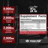 5% Nutrition FullAF Pre-Workout | Stim-Free with Massive Pumps | L-Citrulline, L-Taurine, Nitrosigine, GlycerSize (Push Pop) view 3