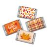 34 Pcs Thanksgiving Fall Candy Party Favors Miniatures Chocolate - No Assembly Required - Hello Fall Leaves view 2