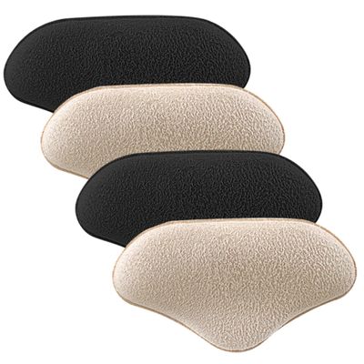 minkissy 2pairs Wear Pad Heel Cushion Pad Nonslip Shoe Comfortable Heel Stickers for Sports Shoes Work