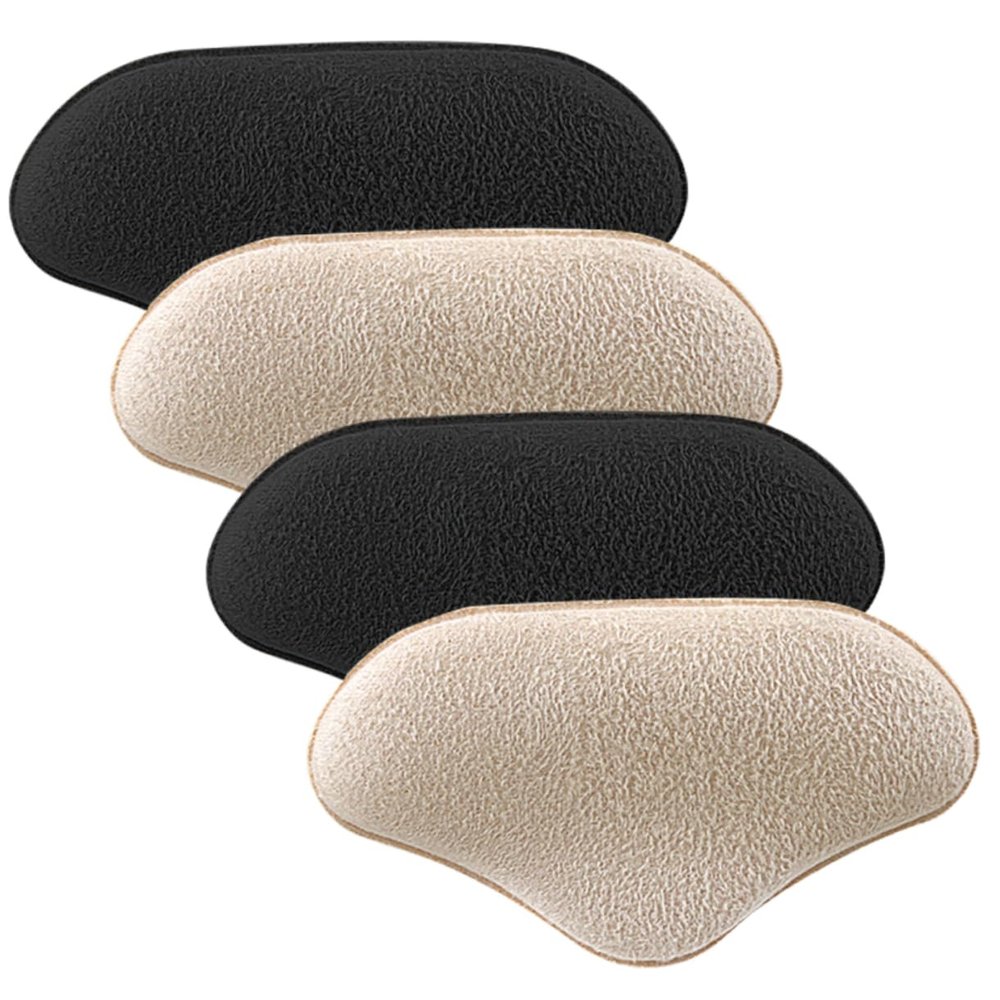 minkissy 2pairs Wear Pad Heel Cushion Pad Nonslip Shoe Comfortable Heel Stickers for Sports Shoes Work