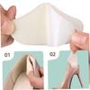 minkissy 2pairs Wear Pad Heel Cushion Pad Nonslip Shoe Comfortable Heel Stickers for Sports Shoes Work view 4