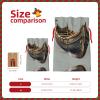 DRTGEDS Old Viking Boats 1pcs Christmas Drawstring Tote 8.3x11.8in,Robust Bag For Gifts And Everyday Used Essentials view 4
