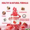 Magnesium Glycinate Gummies 1000mg with L-Threonate,Chelated Magnesium Potassium Complex Supplement with VitD, B6, CoQ10, Calcium,Supports for Memory, Calm, Mood - 180 Gummies Strawberry view 2