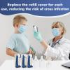 400X Ear Thermometer Covers Compatible with Braun Ear Thermometer Lense Filters Refill Caps for Digital Thermometer Ear Covers Disposable Covers(Upgrated) (400) view 4